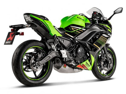 Pot d'échappement complet Akrapovic Racing Titane Kawasaki Z 650 2017-2020 