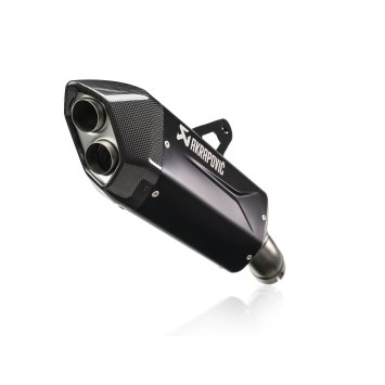 Silencieux d'extrémité Akrapovic Slip-on Line Noir Titane avec E-mark BMW R 1300 GS 2024