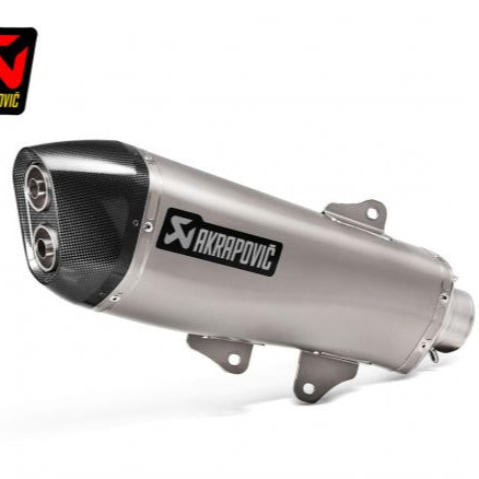 SILENCIEUX AKRAPOVIC SLIP ON TITANE YAMAHA X-MAX 400 / MAJESTY 400 2018-2020
