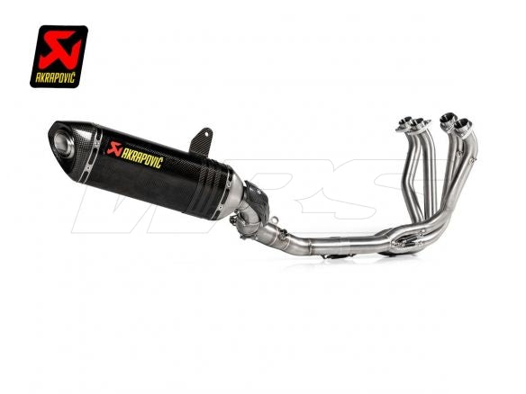 Collecteur d'échappement AKRAPOVIC en acier inoxydable en option pour Kawasaki Ninja 1000 SX 2020-2024 