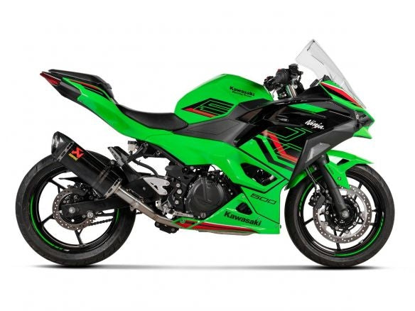 COLLECTEURS DE COURSE EN ACIER AKRAPOVIC KAWASAKI NINJA 500 / Z 500 2024 