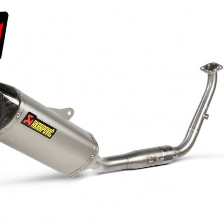 Ligne d'échappement complète Akrapovic Titane Carbone pour Yamaha MT-125 2021-2024 