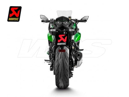 Silencieux d'échappement Akrapovic en titane pour Kawasaki Ninja 1000 SX 2020-2024 