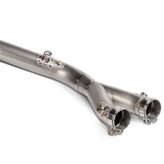 TUBE DE LIAISON / COLLECTEUR AKRAPOVIC TITANE EN OPTION YAMAHA MT-10 2022-2024