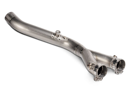 TUBE DE LIAISON / COLLECTEUR AKRAPOVIC TITANE EN OPTION YAMAHA MT-10 2022-2024
