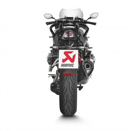 SILENCIEUX D'ÉCHAPPEMENT SLIP ON AKRAPOVIC TITANE NOIR BMW R 1200 RS 2017-2018 