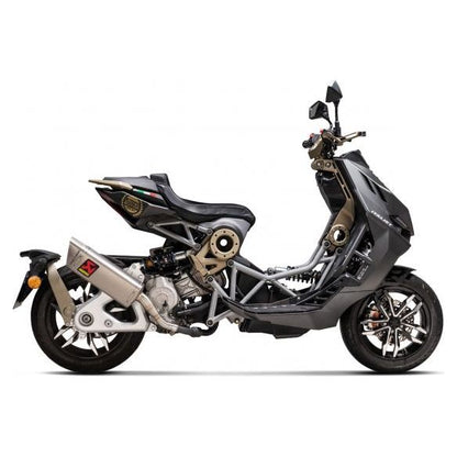 Silencieux Akrapovic en titane pour Italjet Dragster 125 (2021-2024)