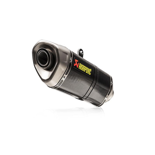 POT D'ÉCHAPPEMENT AKRAPOVIC APPROUVÉ EN FIBRE DE CARBONE SLIP-ON HONDA CB750 HORNET 2023-2024