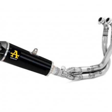 Ligne complète ARROW DARK ALUMINIUM INDY RACE pour Kawasaki Z 650 / Ninja 650 2021-2023 