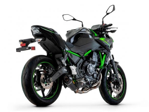 Ligne complète ARROW DARK ALUMINIUM INDY RACE pour Kawasaki Z 650 / Ninja 650 2021-2023 
