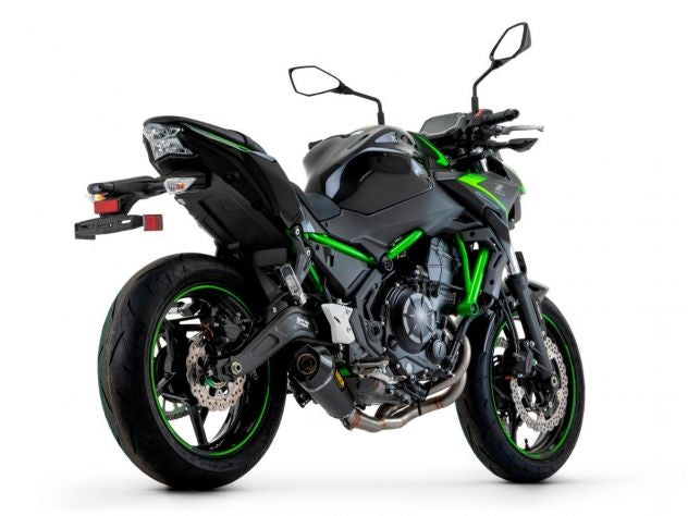 Ligne complète ARROW DARK ALUMINIUM INDY RACE pour Kawasaki Z 650 / Ninja 650 2021-2023 