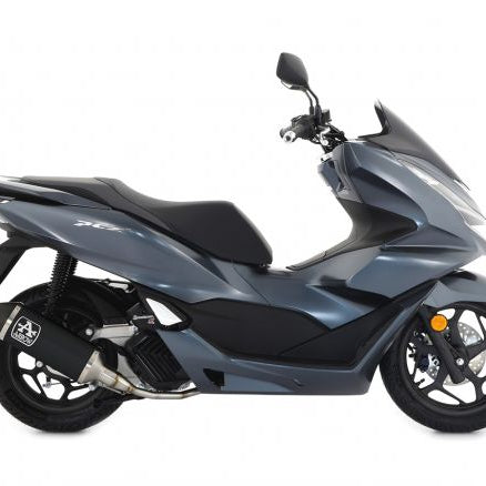 BORNE EN ALUMINIUM FONCÉ ARROW APPROUVÉ URBAIN HONDA PCX 125 2021-2024