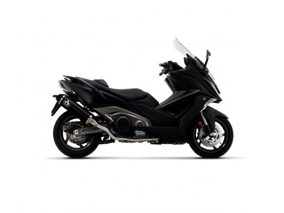 SILENCIEUX URBAIN ARROW DARK ALUMINIUM KYMCO AK 550 2021-2024 