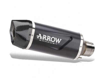 Ligne complète ARROW INDY RACE EVO en aluminium foncé pour Kawasaki Z 650 2024 