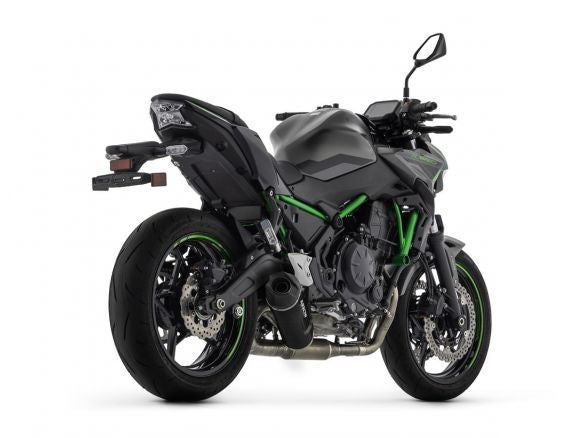 Ligne complète ARROW INDY RACE EVO en aluminium foncé pour Kawasaki Z 650 2024 