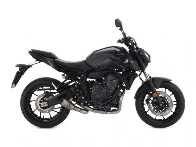 ECHAPPEMENT COMPLET ARROW RACING INOX TITANE YAMAHA MT-07 2021-2024 
