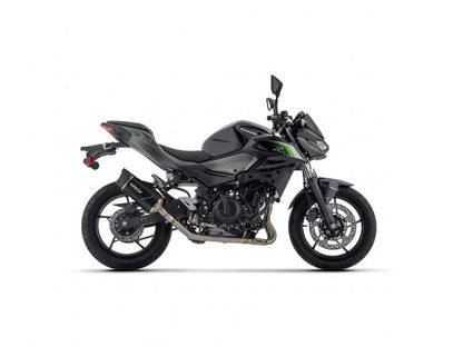 SILENCIEUX ARROW INDY RACE EVO DARK ALUMINIUM CARBONE KAWASAKI Z 500 2024 
