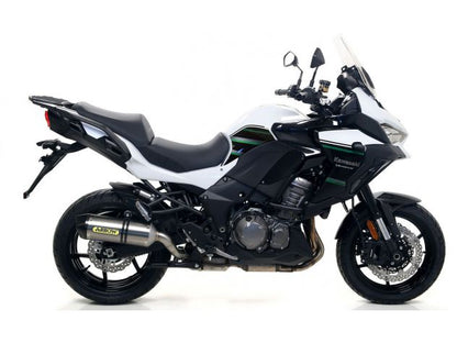 SILENCIEUX ARROW RACE-TECH TITANE FOND CARBONE KAWASAKI VERSYS 1000 19-20 