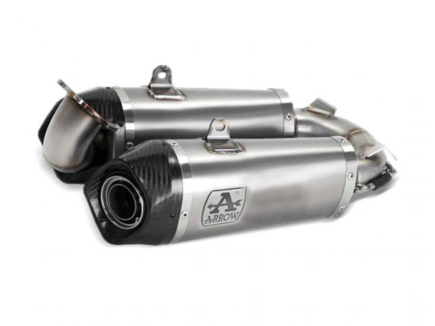 SILENCIEUX ARROW WORKS TITANE CARBONE DUCATI STREETFIGHTER V2 2022-2024 