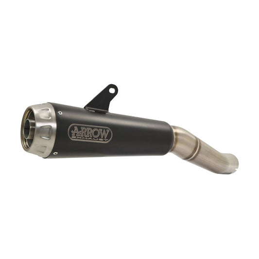 POT D'ÉCHAPPEMENT ARROW PRO RACE SLIP-ON ACIER DARK APPROUVÉ POUR HONDA XADV 750 2017&gt;2021