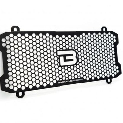 COUVERCLE DE RADIATEUR BARRACUDA ALUMINIUM NOIR KAWASAKI Z 650 2017-2022 