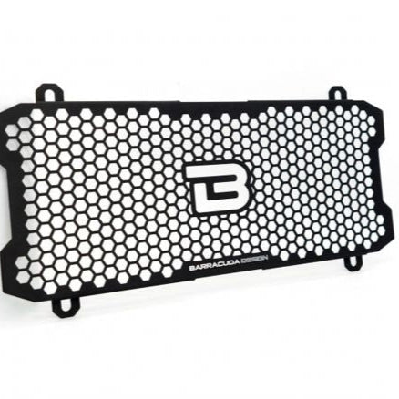 COUVERCLE DE RADIATEUR BARRACUDA ALUMINIUM NOIR KAWASAKI Z 650 2017-2022 