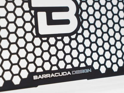 COUVERCLE DE RADIATEUR BARRACUDA ALUMINIUM NOIR KAWASAKI Z 650 2017-2022 