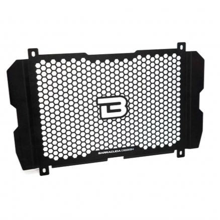 COUVERCLE DE RADIATEUR BARRACUDA ALUMINIUM NOIR KAWASAKI Z 900 2017-2022 