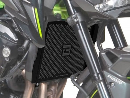 COUVERCLE DE RADIATEUR BARRACUDA ALUMINIUM NOIR KAWASAKI Z 900 2017-2022 