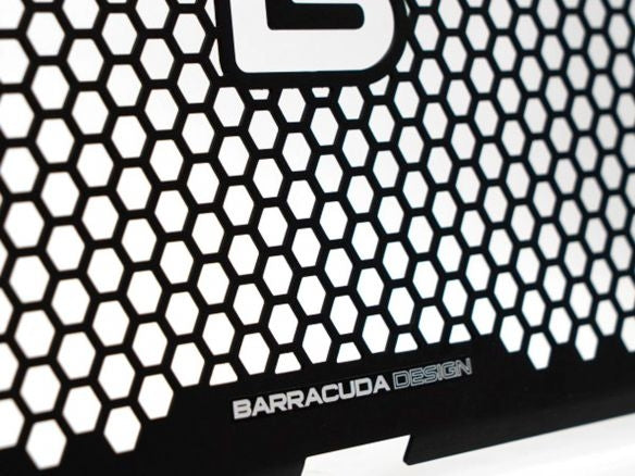 COUVERCLE DE RADIATEUR BARRACUDA ALUMINIUM NOIR KAWASAKI Z 900 2017-2022 