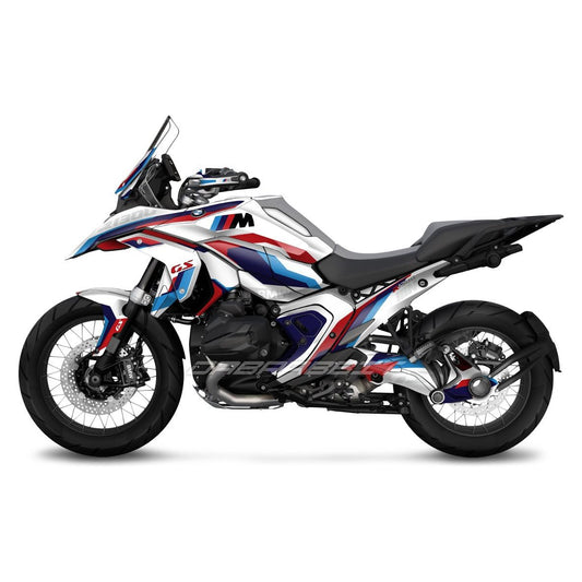 Kit d'autocollants BMW R1300GS M blanc Pack