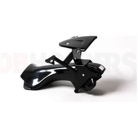 Supports de boîtier avant DB Holder noirs pour Aprilia RS 660 (2021)