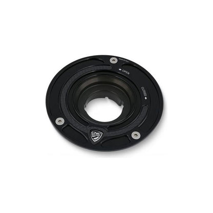 CNC Racing Bouchon de réservoir de carburant Bride Carbone pour Aprilia Tuono V4 1100 (2021-2022)