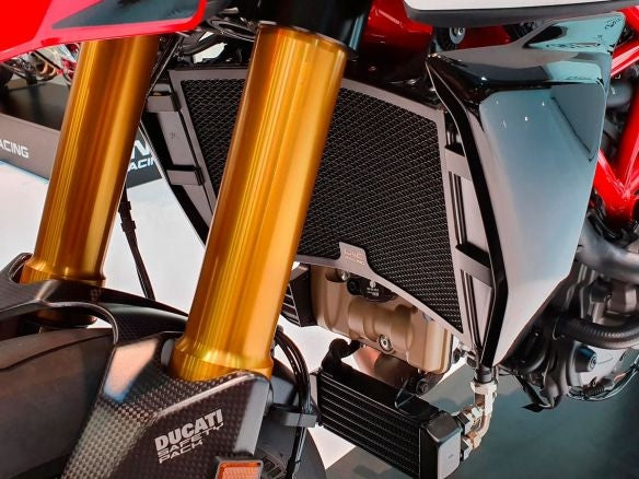 Protection de radiateur CNC Racing pour Ducati Hypermotard 950 / SP 2019-2022 