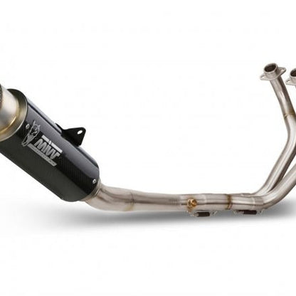 ECHAPPEMENT COMPLET 2x1 MIVV GP PRO CARBONE KAWASAKI Z650 2017-2023 