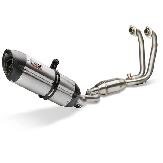 ECHAPPEMENT COMPLET 3X1 MIVV SUONO INOX-CARBONE YAMAHA MT-09 2013-2020