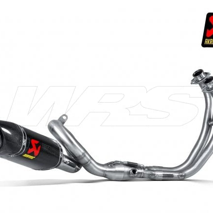 ECHAPPEMENT COMPLET INOX RACING AKRAPOVIC YAMAHA MT-07 / FZ-07 2014-2024 