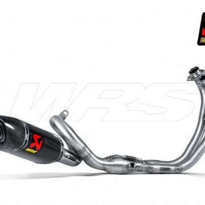 ECHAPPEMENT COMPLET INOX RACING AKRAPOVIC YAMAHA MT-07 / FZ-07 2014-2024 