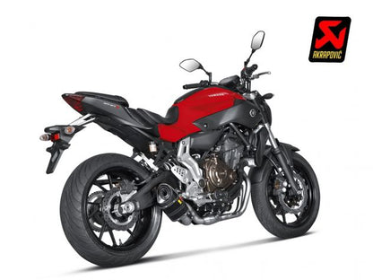 ECHAPPEMENT COMPLET INOX RACING AKRAPOVIC YAMAHA MT-07 / FZ-07 2014-2024 