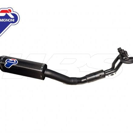 Pot d'échappement complet Termignoni Carbon Black Yamaha T Max 530 2017-2019