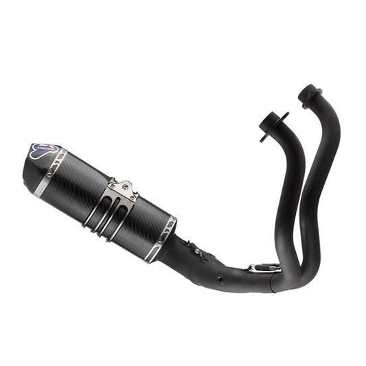 Pot d'échappement complet Termignoni Carbon Black Yamaha XSR 700 2014-2020