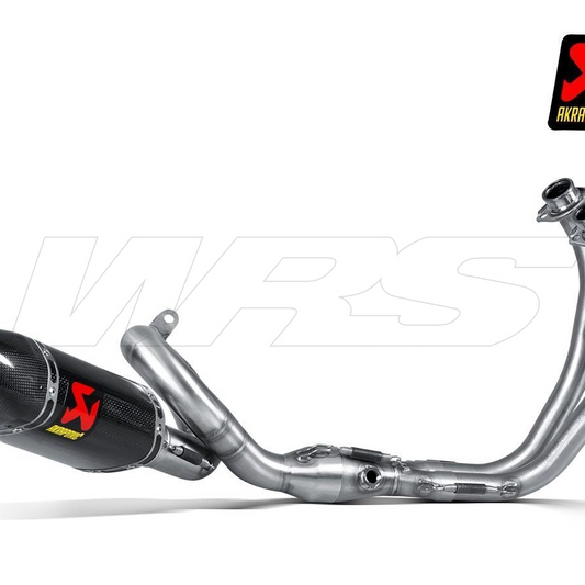ECHAPPEMENT COMPLET RACING AKRAPOVIC INOX CARBONE YAMAHA XSR 700 2016-2024