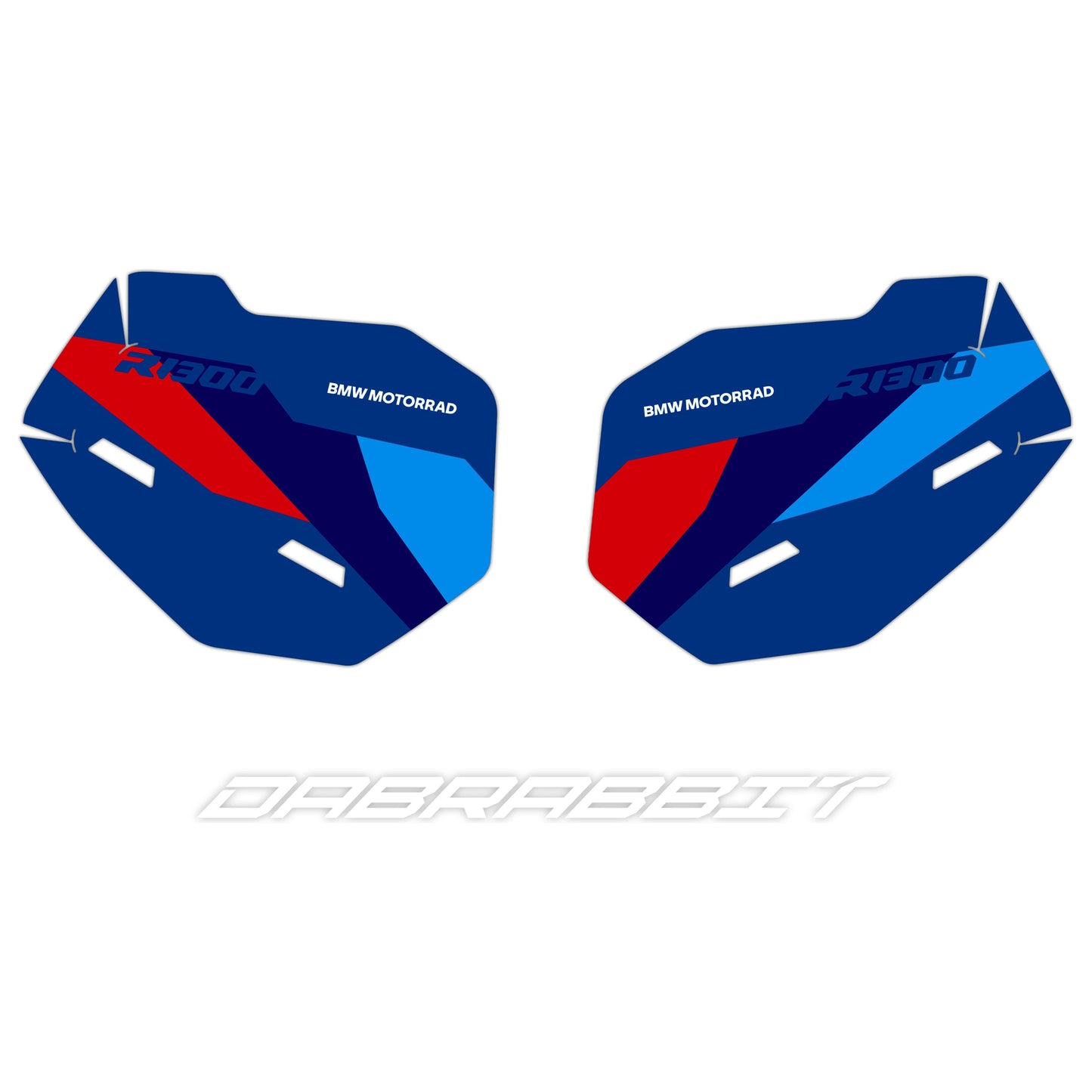 Jeu d'autocollants pour valise BMW R 1300 GS VARIO (MC-BL)
