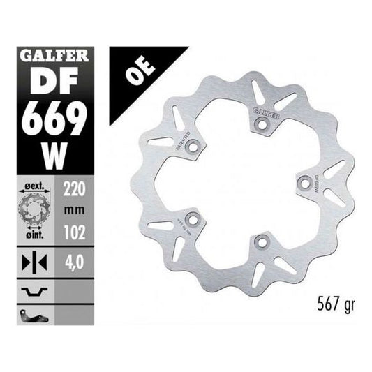 Frein à disque arrière Galfer Aprilia RS 660 2021-2023