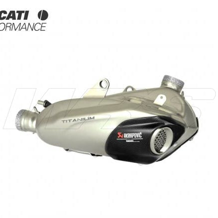 SILENCIEUX DUCATI PERFORMANCE AKRAPOVIC HOMOLOGUÉ EURO 4 DUCATI STREETFIGHTER V4 / S / SP 2020-2023 