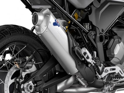 SILENCIEUX DUCATI PERFORMANCE TERMIGNONI ÉCHAPPEMENT RACING TITANE DUCATI DESERT-X 2022 