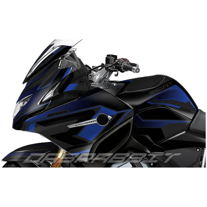 Pack d'autocollants BMW R 1200/1250 RT bleu
