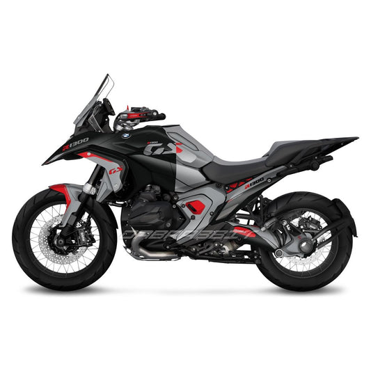 Jeu d'autocollants BMW R1300GS gris