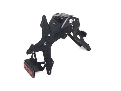 Support de plaque d'immatriculation réglable en aluminium EVOTECH pour Triumph Speed ​​Triple 1200 RR 2022-2024