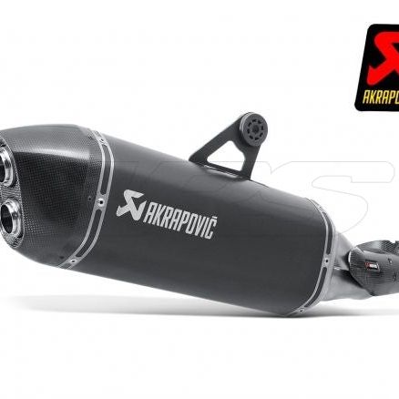 SILENCIEUX D'ÉCHAPPEMENT AKRAPOVIC TITANE NOIR BMW R 1200 GS 2013-16 / ADV 2014-16 
